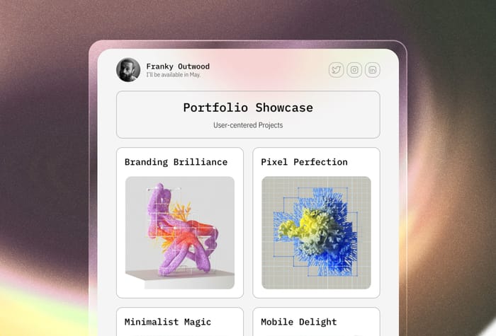 GrayScale — Minimalistic portfolio website - grayscale showcases the perfect blend of simplicity and gradient colors, creating a visually stunning experience that will captivate your audience. With its clean and sleek design, this template provides an elegant backdrop for showcasing your creative work.