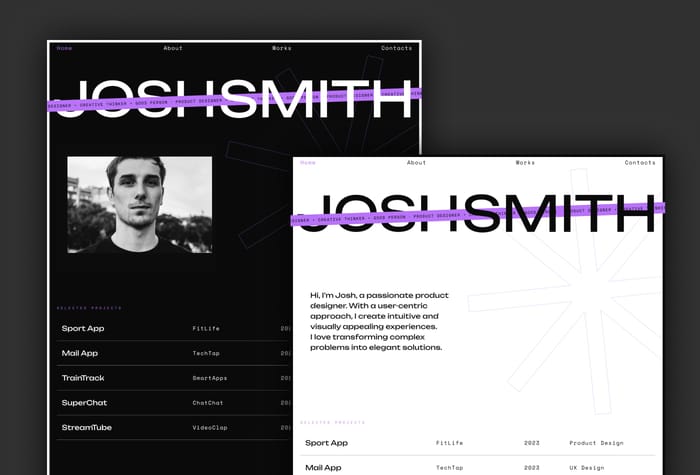 Asterisk — UI Portfolio Website - Introducing Asterisk - an exquisite blend of minimalism and elegance, designed to elevate your web presence with its sleek and editorial style.