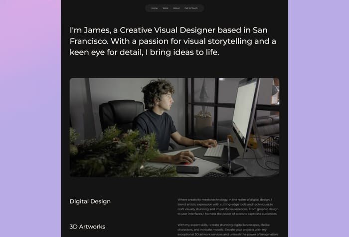 Coal — Minimalist Framer Template - Coal is a modern and minimalist Framer template for portfolios. It features captivating effects and a dark theme, making it ideal for displaying your work in an alluring and mysterious way.