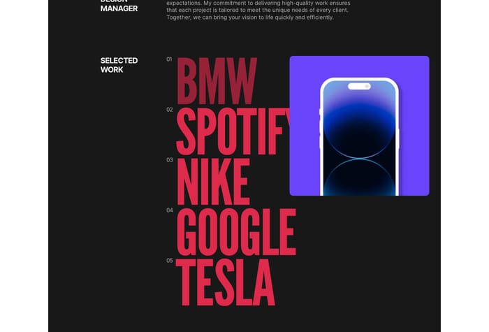 Massimo — Minimalist Freelancer Portfolio Template - Massimo® is a portfolio template designed for Framer, featuring a minimalist and clean design that is well-suited for freelancers, designers, and simple portfolio sites, among other use cases.
