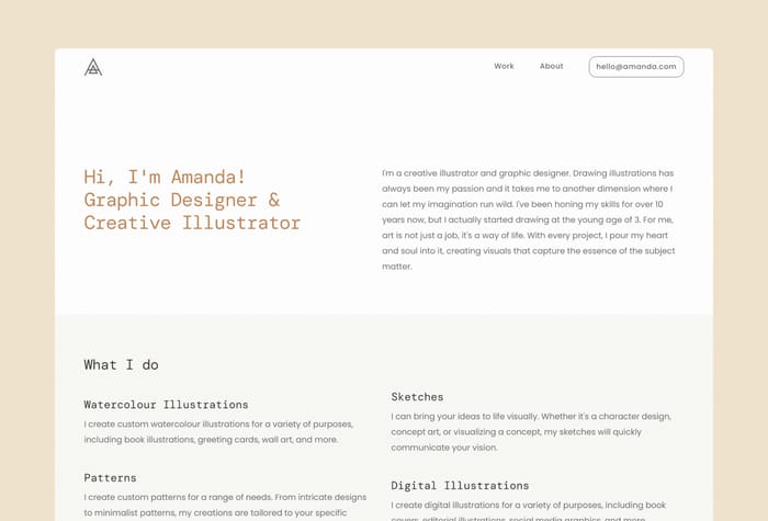 Felicity — Portfolio Template - Felicity is a customizable and minimalist website design that includes a home page, an about page, a portfolio page (CMS), and a 404 error page. It’s designed with breakpoints to ensure optimal display on different devices and is easy to edit. The design is clean and simple, and offers an intuitive and user-friendly experience for visitors.