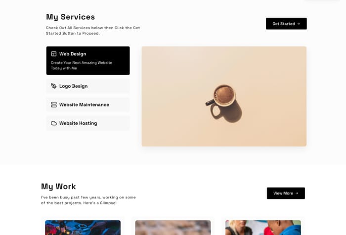 Folioz — Personal Portfolio Template - Folioz is a Minimal and Clean Personal Portfolio Template for Framer that is great for Freelancers, designers, Simple Portfolio sites, and more.