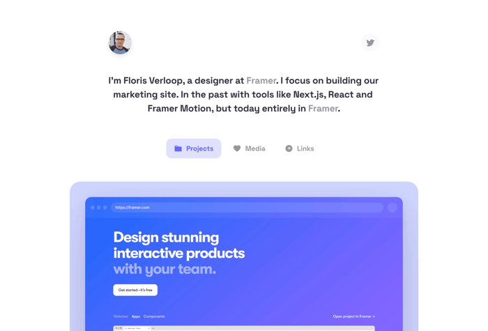 Portfolio Website Template - This personal website template is perfect for creating your own personal portfolio website. The template comes with a clean and modern design, which makes it suitable for many different types of projects. 