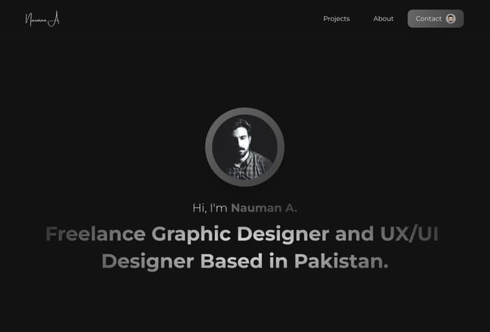 Dark Personal Portfolio - A very easy to Edit Dark Personal Portfolio Framer Template with CMS. Responsive layout on all devices.