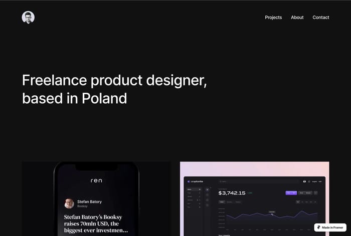 Dusk — Elegant Portfolio Template - Dusk is a stunning and elegant Framer portfolio template designed specifically for creatives, designers, freelancers, and agency owners to help you expand your brand.