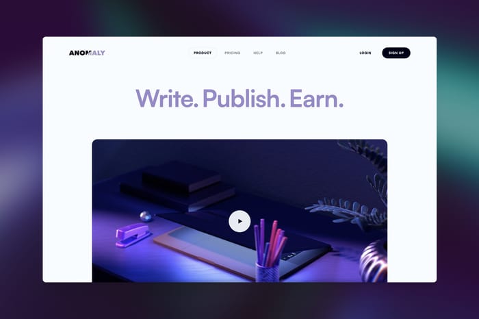 Anomaly Startup Website Template - Bring your content. Past it into Framer Sites. Connect your domain. Publish with one click. You're online.