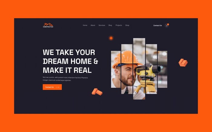 Constructzai - Construction Website Template - Constructzai is a fully-responsive website template to build your upcoming Construction Webflow website. Constructzai is a responsive modern Webflow template for Construction websites with all essential CMS &amp; Ecommerce features.
