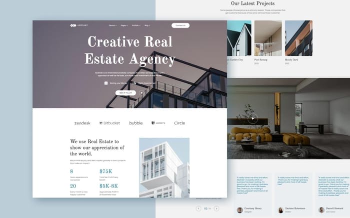 Abstrakt 128 - Real Estate Website Template - Abstrakt 128 is a Webflow Template for real estate, business, property, architecture, construction, corporate, building, house, agency, realtor, modern, apartment, architect, company.