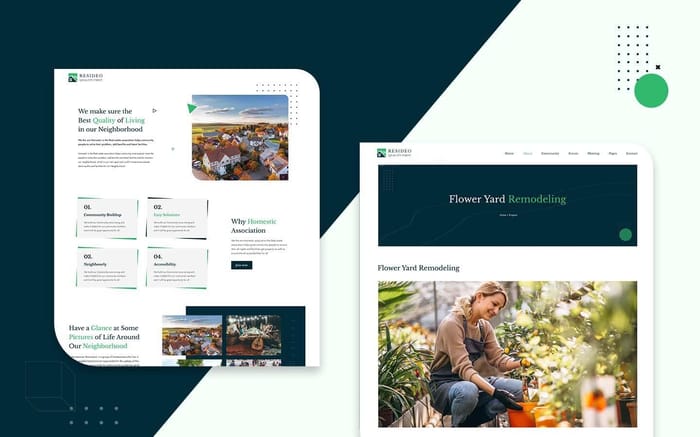 Resideo - Real Estate Website Template - Resideo is an excellent Home Owners Association Website Template for Homeowners Associations(HOA) looking to create a professional website. This HTML Webflow template is one of the unique Webflow website templates to use when creating a website.