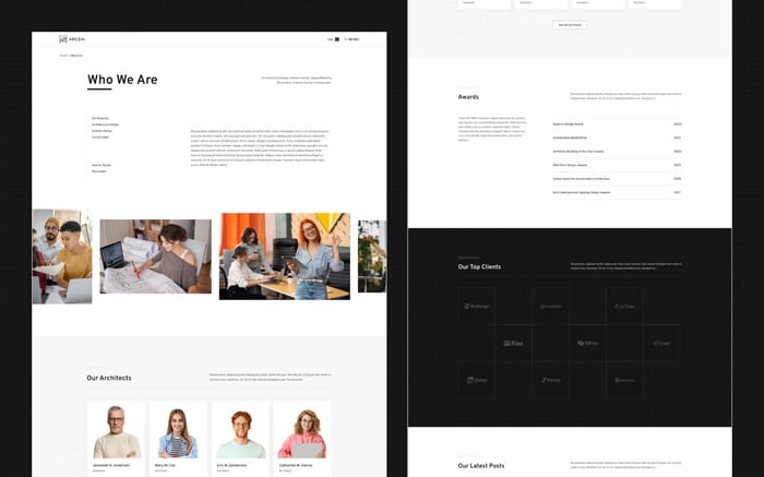 Arczai - Architecture Website Template - Arczai is a fully-responsive website template to build your upcoming Architecture website. Arczai is a responsive modern Webflow template for Architecture websites with all essential CMS &amp; Ecommerce features.