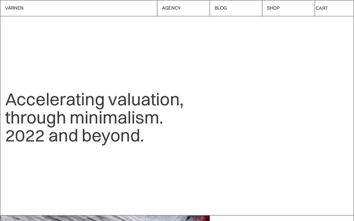 Varnen - Small Business Website Template - The way of pure brutalism. This template is multipurpose and have the e-commerce feature. You can use it as an agency, car salesman, portfolio... all with clean lines.