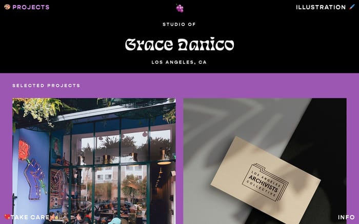 Grace Danico website preview