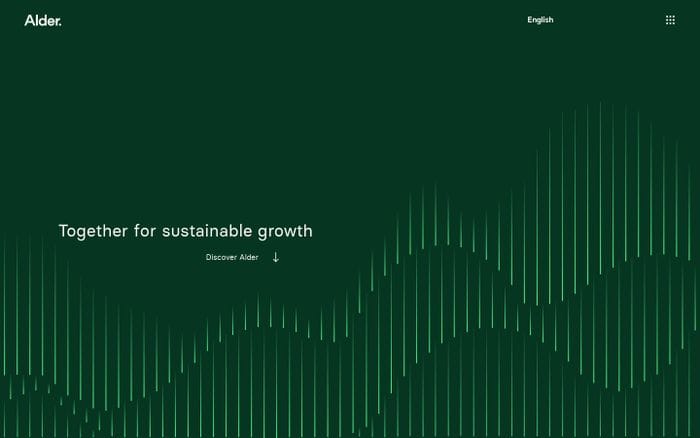 Alder website preview