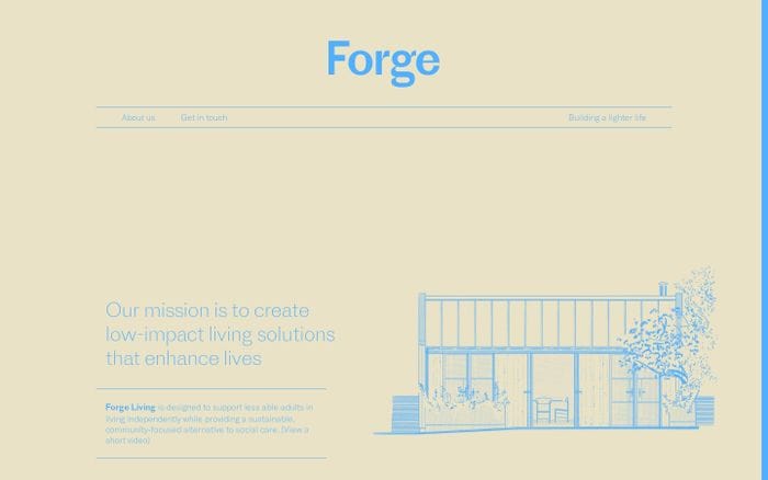 Forge website preview