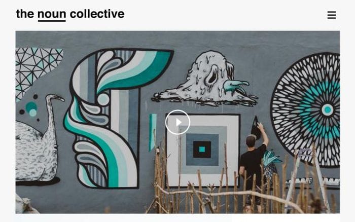 Thenouncollective website preview