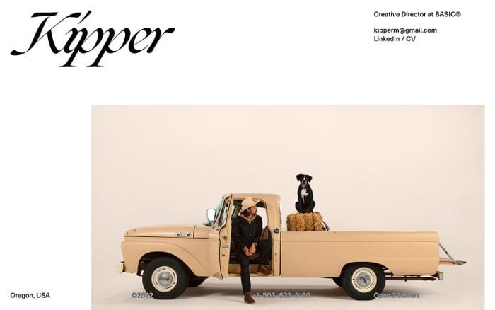 Matt Kipper website preview