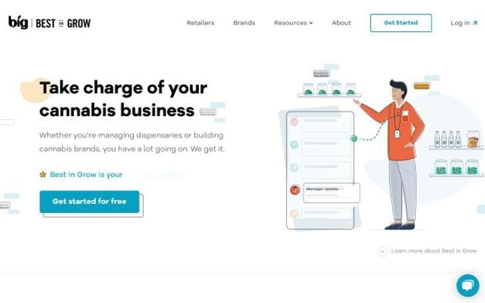 Bestingrow website preview