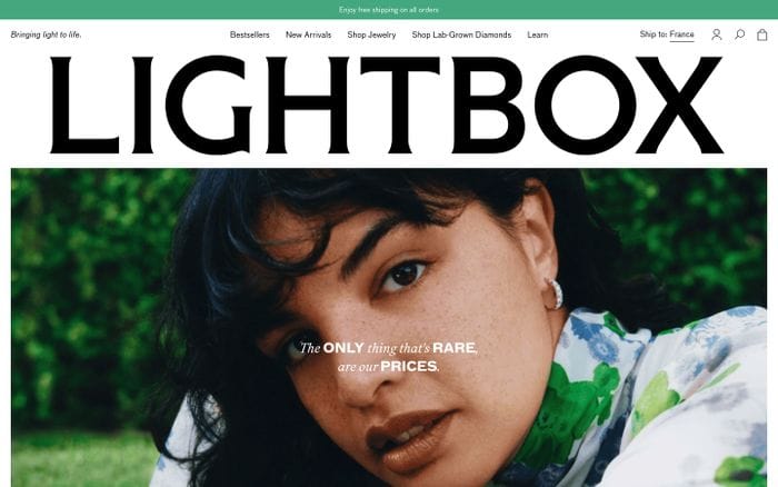Lightbox website preview