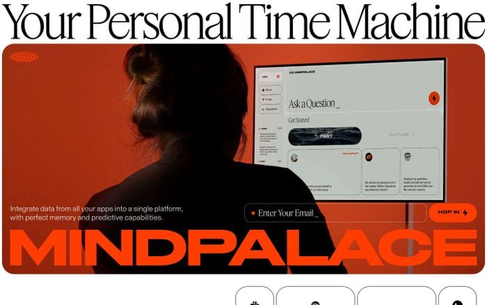 MindPalace website preview