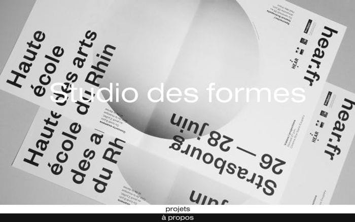 Studiodesformes website preview