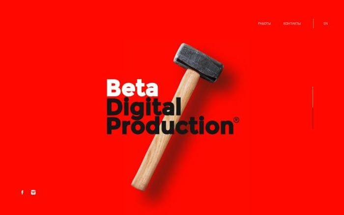 Betaagency website preview