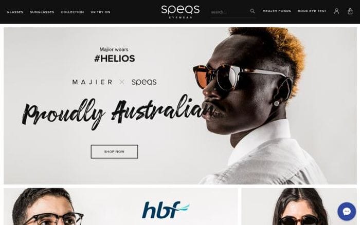 Speqs website preview