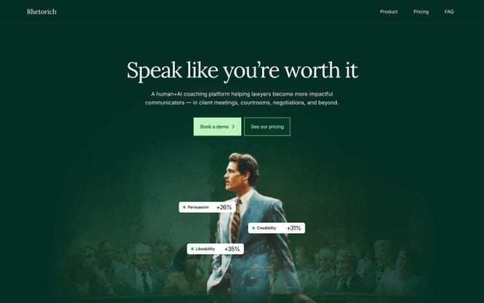 Rhetorich website preview