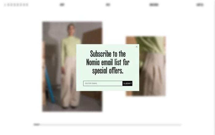 Nomia-nyc website preview