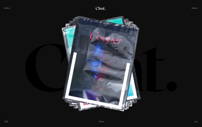 Clement Merouani website preview
