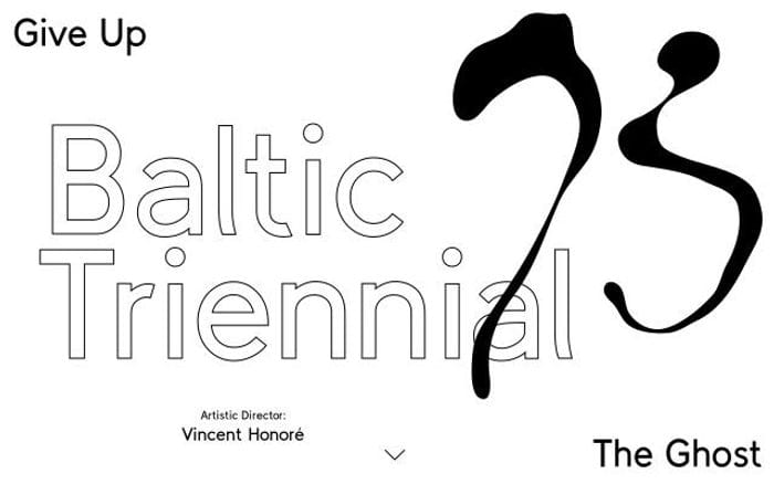 Baltictriennial13 website preview