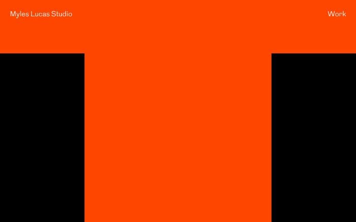 Myles Lucas Studio website preview