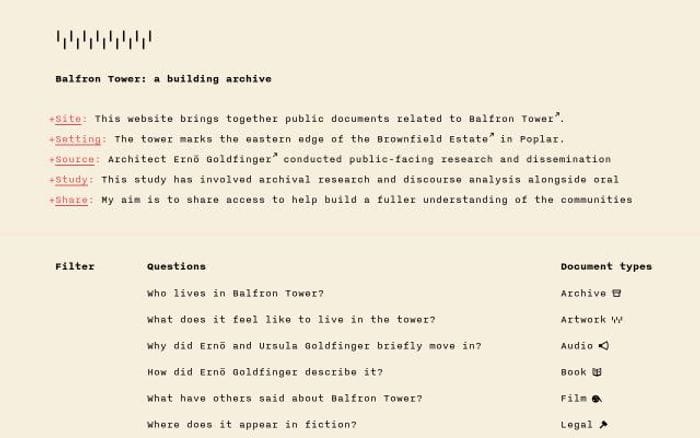 Balfrontower website preview