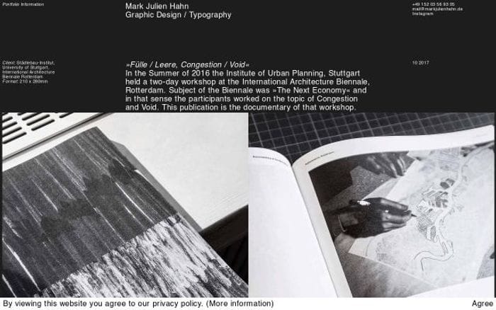Markjulienhahn website preview