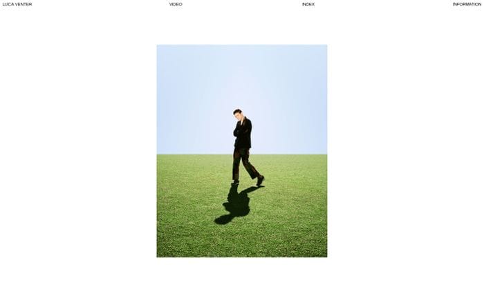 Luca venter website preview