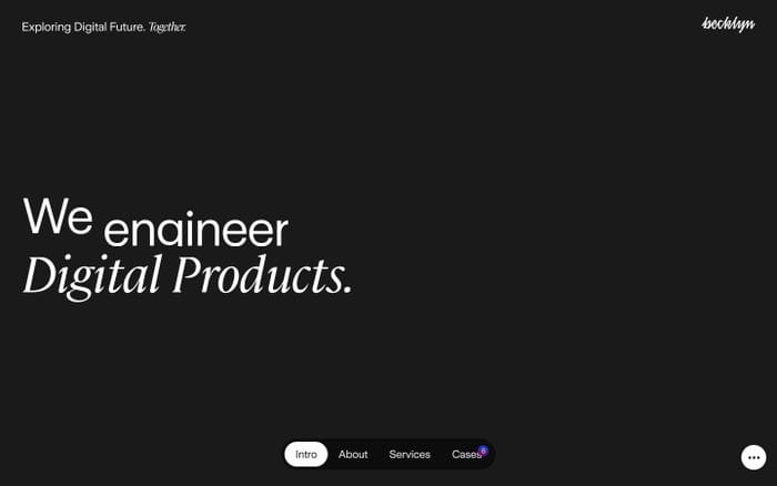Becklyn website preview