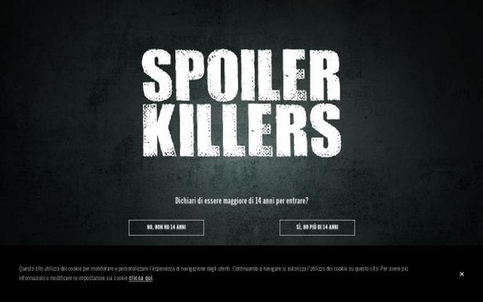 Spoilerkillers website preview