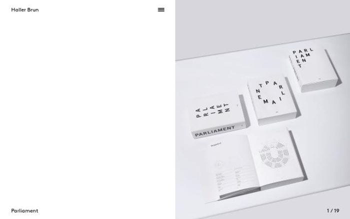 Hallerbrun website preview