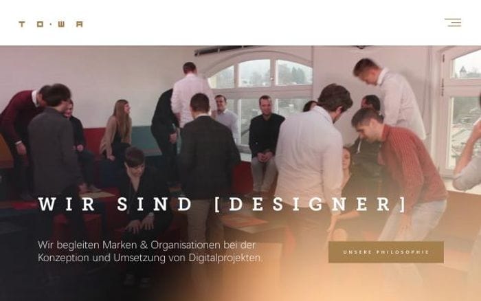 Towa-digital website preview