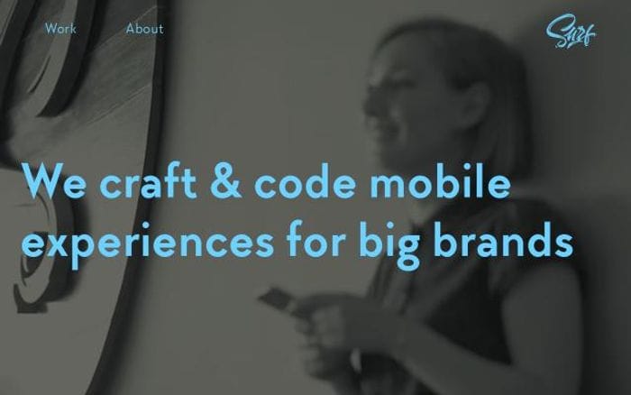 Surfstudio website preview