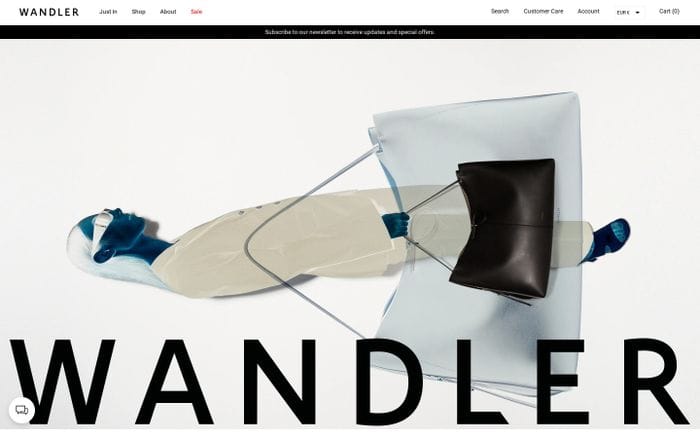 Wandler website preview