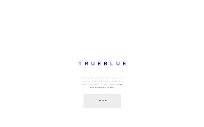 Trueblue website preview