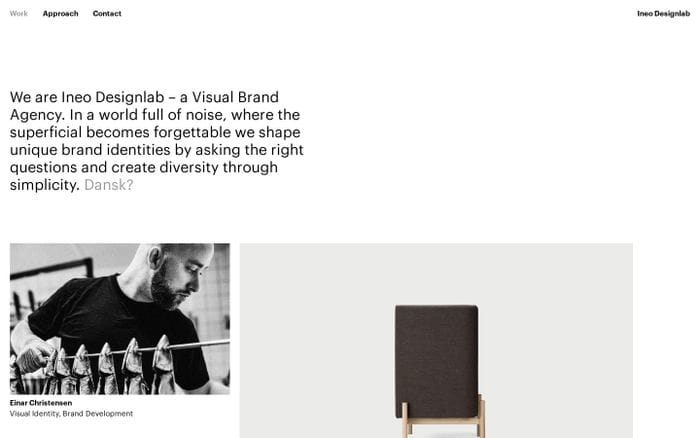 Ineo website preview