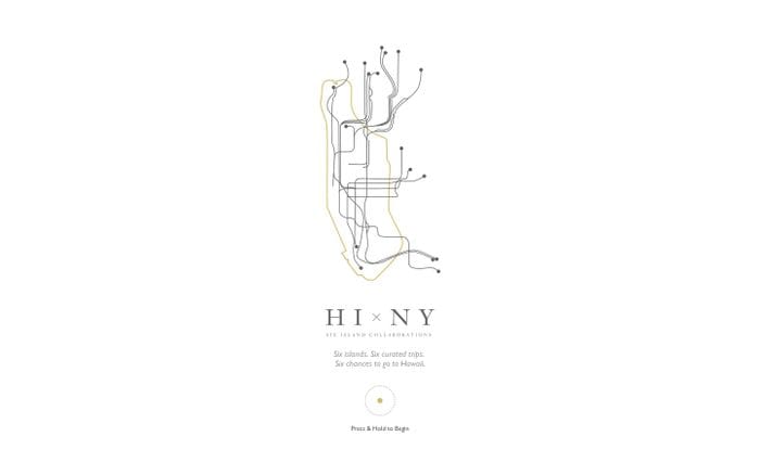 HI x NY website preview