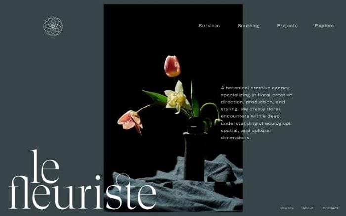 Lefleuriste website preview