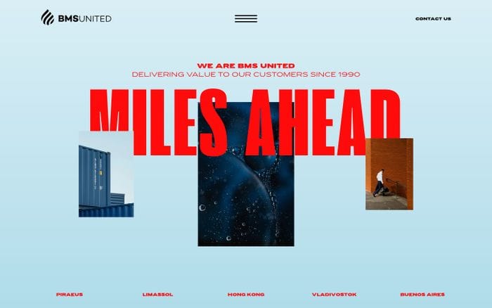 BMS United website preview