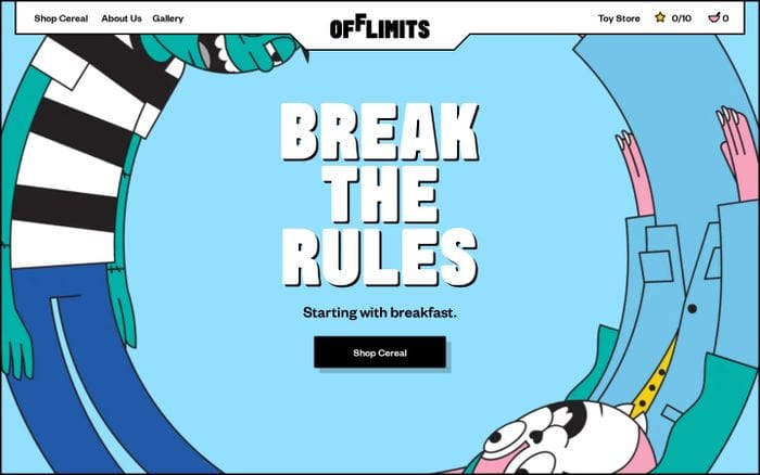 OffLimits website preview