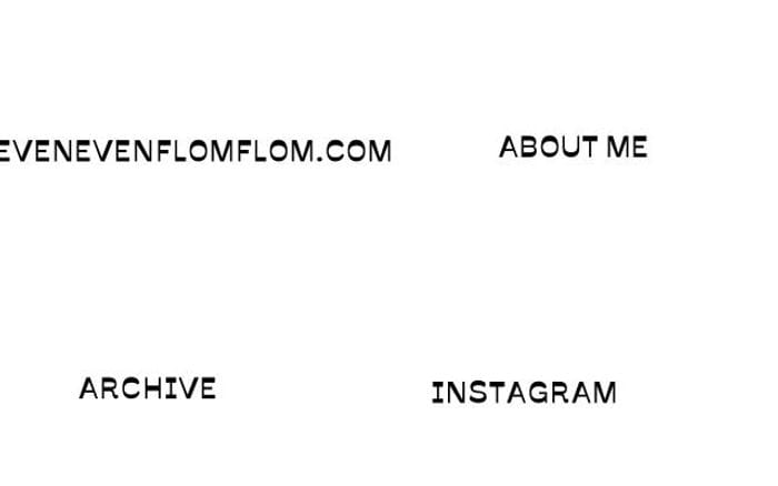 Evenevenflomflom website preview