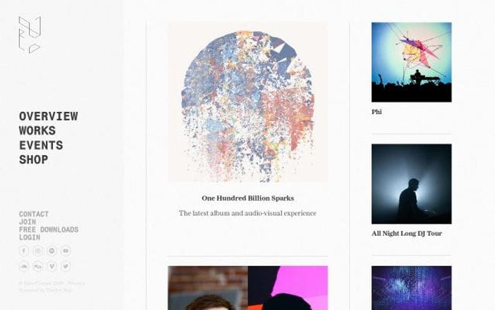 Maxcooper website preview