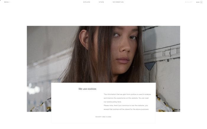 Cecilie Bahnsen – Official website & online store website preview