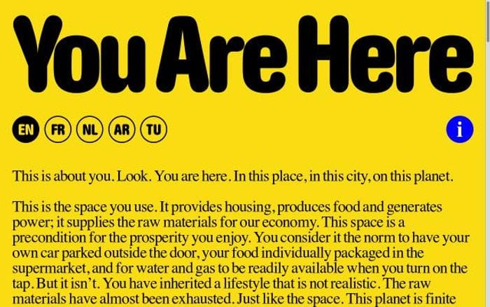 Youarehere website preview